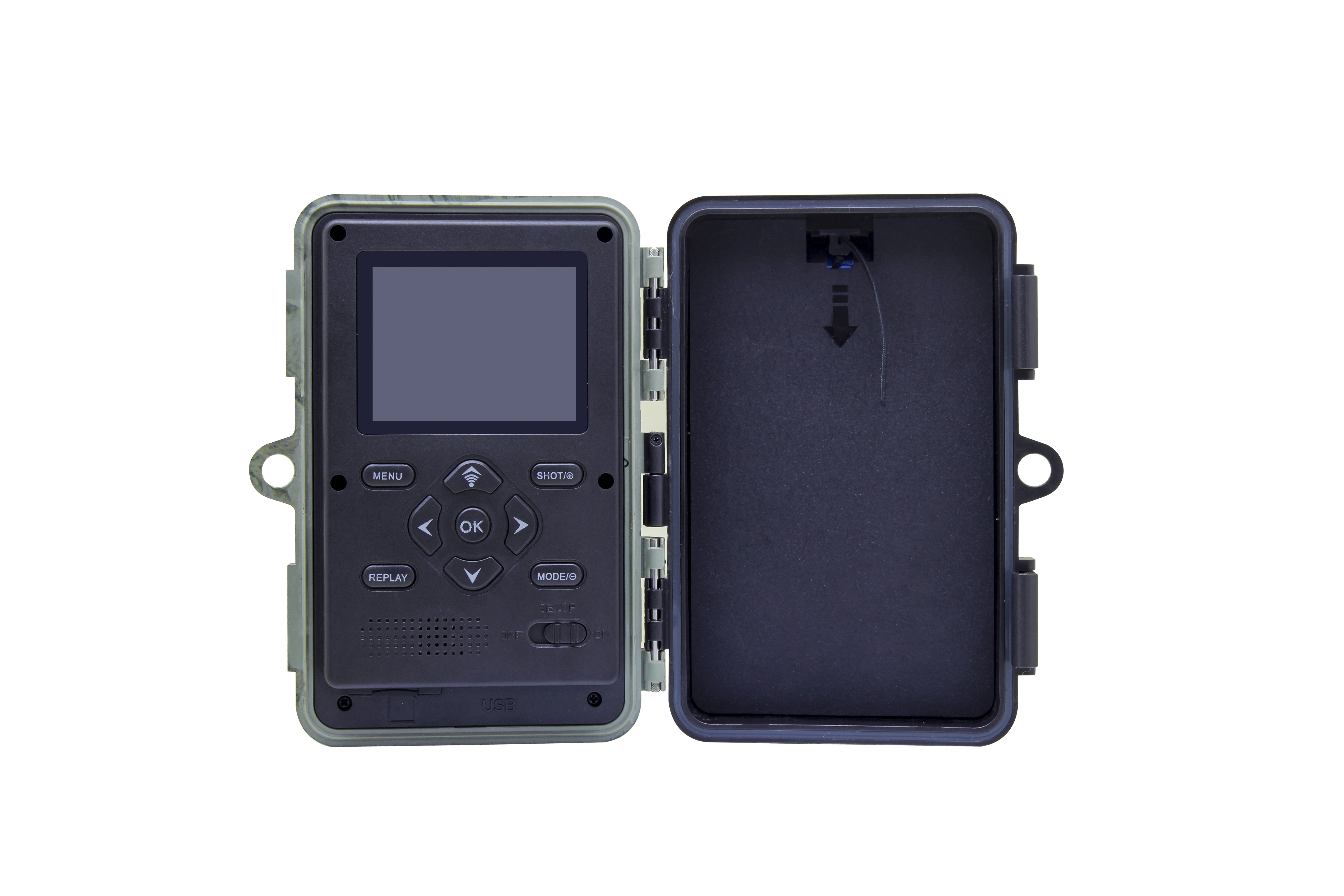 30MP WiFi Night Vision Infrared Motion Detection 4K FHD  Time Lapse Digital Trail Camera