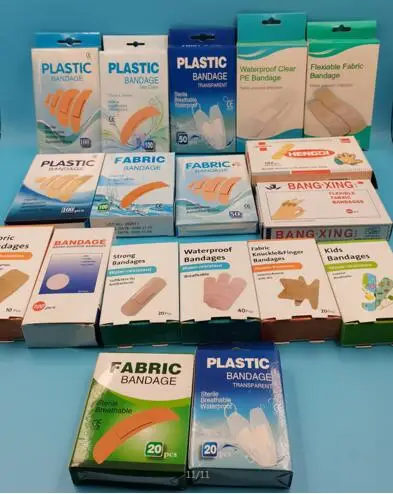 Medical Waterproof  Elastic Wound Adhesive Plaster With CE&ISO