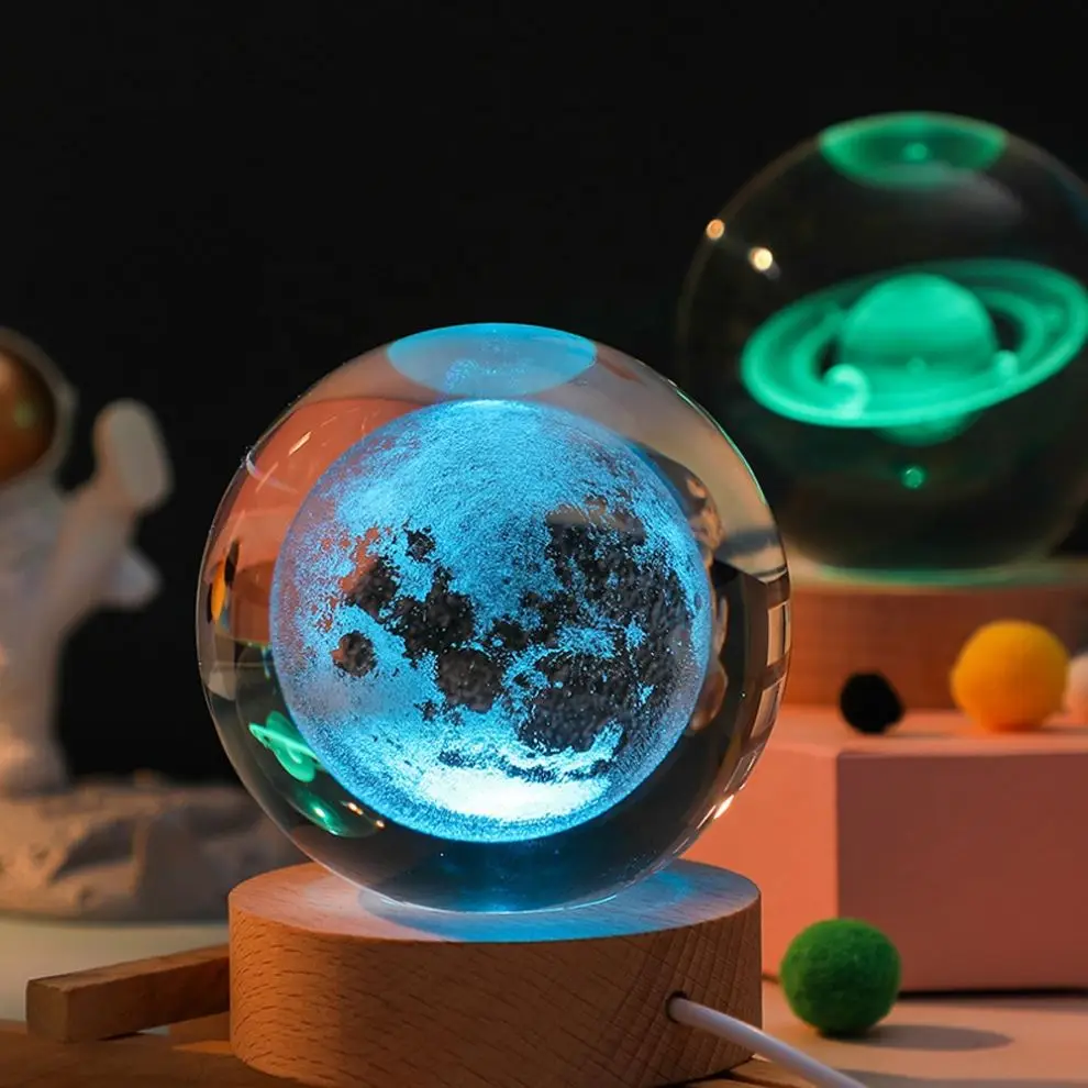 Настольная Светодиодная лампа с 3D-подсветкой