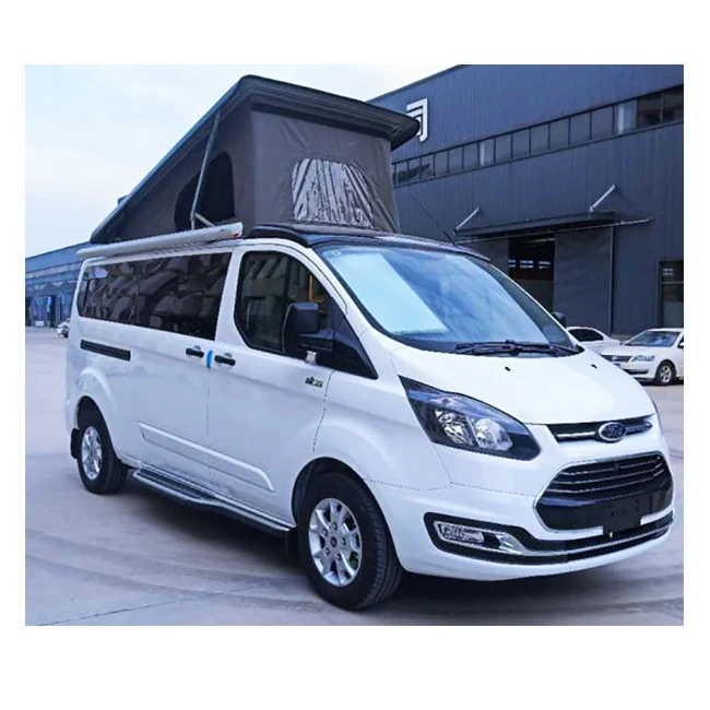 High quality campervan Ford Transit Custom pop top roof system automatically