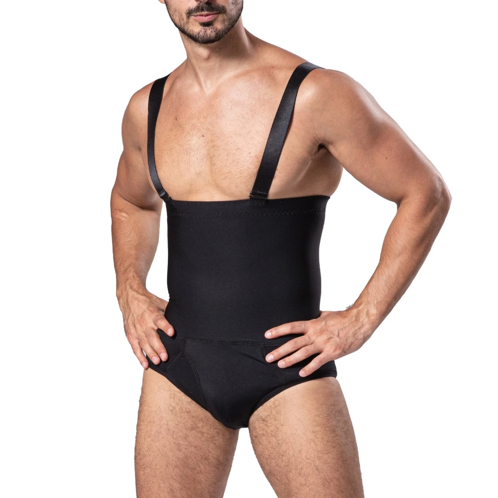 Removable Straps Mens Shapewear Tummy Control Fajas Para Hombre Men Body Shaper Butt Lift Underwear Briefs Drop Shipping