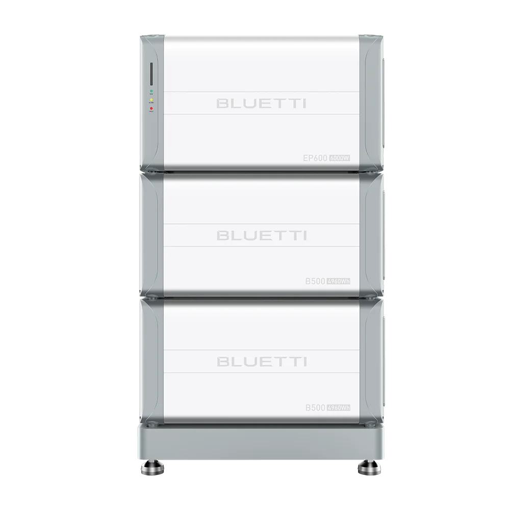 Bluetti EP600&B500 Lifepo4 6kw 10kw Lithium Rack Mounted Solar Power Station Energy Home Battery Pack Storage System