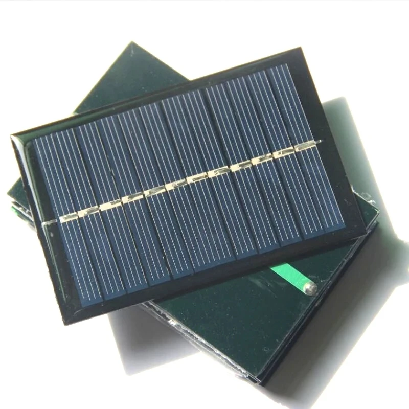 6V 0.6W Solar Panel Standard Epoxy polycrystalline Silicon DIY Battery Power Charge Module Mini Solar Cell toy 90*60mm