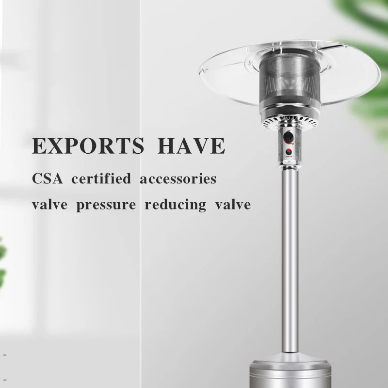Yard для сохранения тепла стальное пьезоэлектрическое зажигание colar с переключателем против наклона пропановые газовые огонь