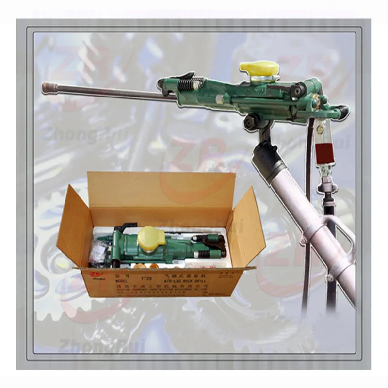 YT28 Pneumatic Pusher Leg Rock Drill