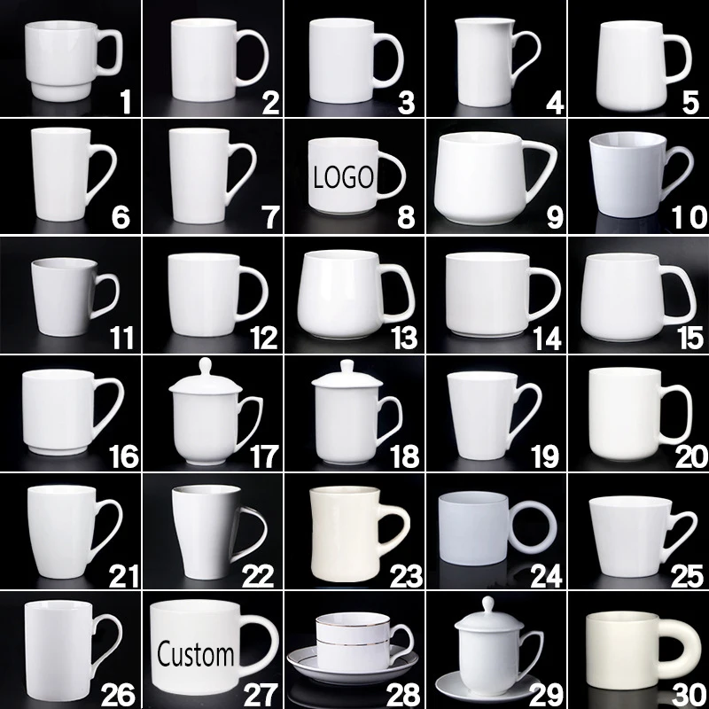 Custom logo mugs Business Gifts Ceramic Coffee Mug Sublimation Blank mug