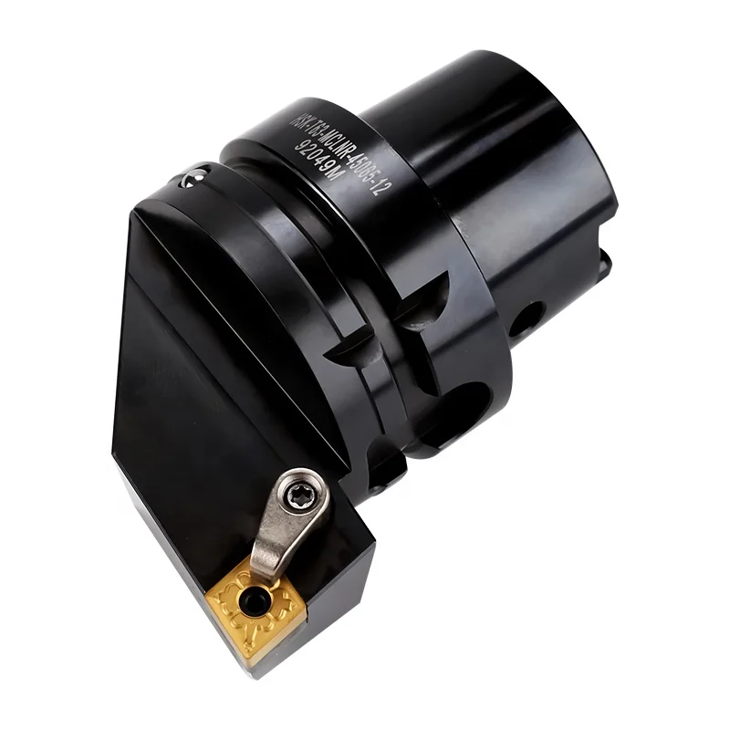 High precision  Tool holder HSK T63 MCLN turning and milling tool holder with CN1204 Inserts
