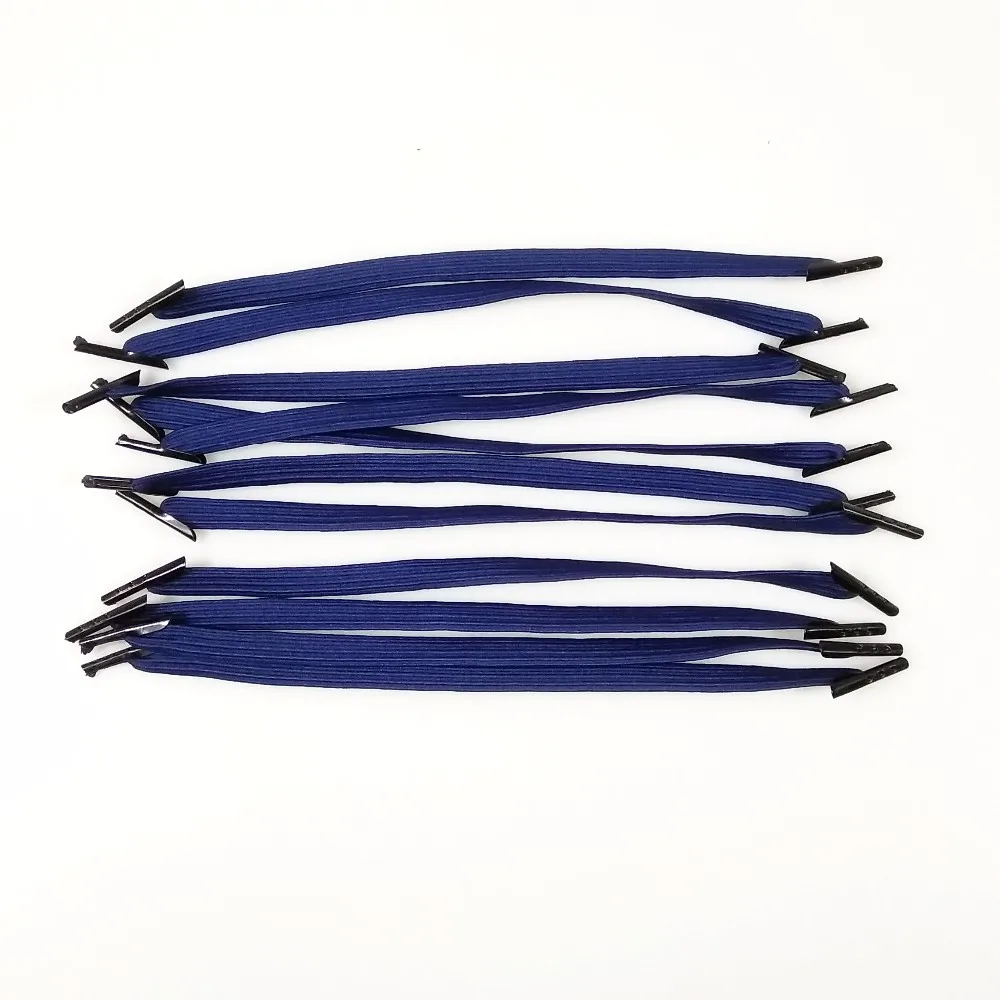 New Style No Tie Stretch Elastic Polyester Rubber Shoelaces with Plastic Buckle for Kids and Adults