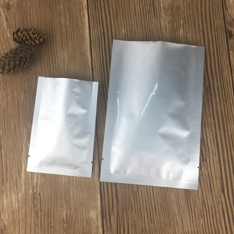 5*7cm/6*9cm/8*12cm Aluminum Foil 3 Sides Sealed High Temperature Sauce Cooking Bag Food Grade Packaging Retort Material Pouch