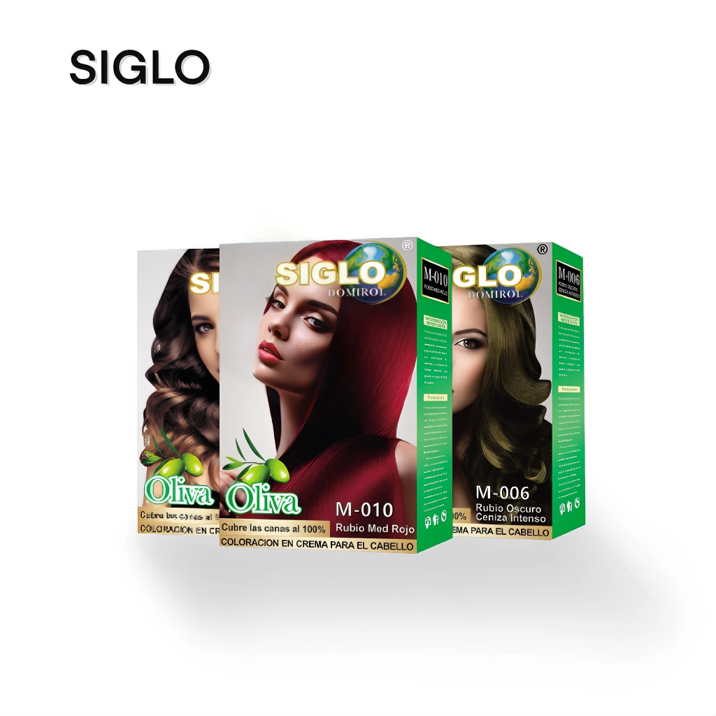 Italy Formula Salon Use Semi Permanent Non Allergic Hair Color Cream 100% Gray Coverage Hair Dye