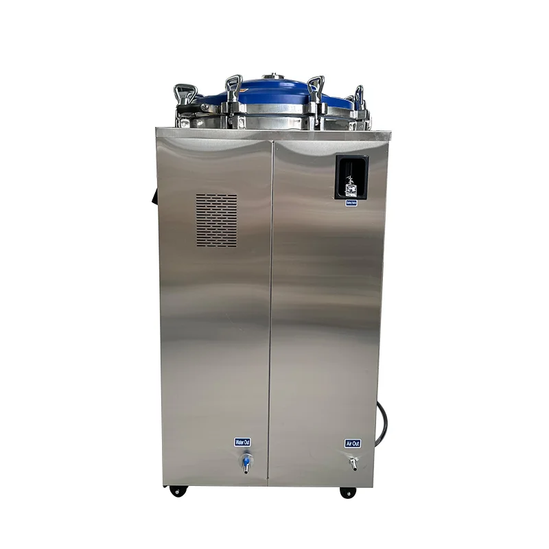 Professional manufacturer vertical high pressure steam sterilizer autoclave lab instrument vertical autoclave