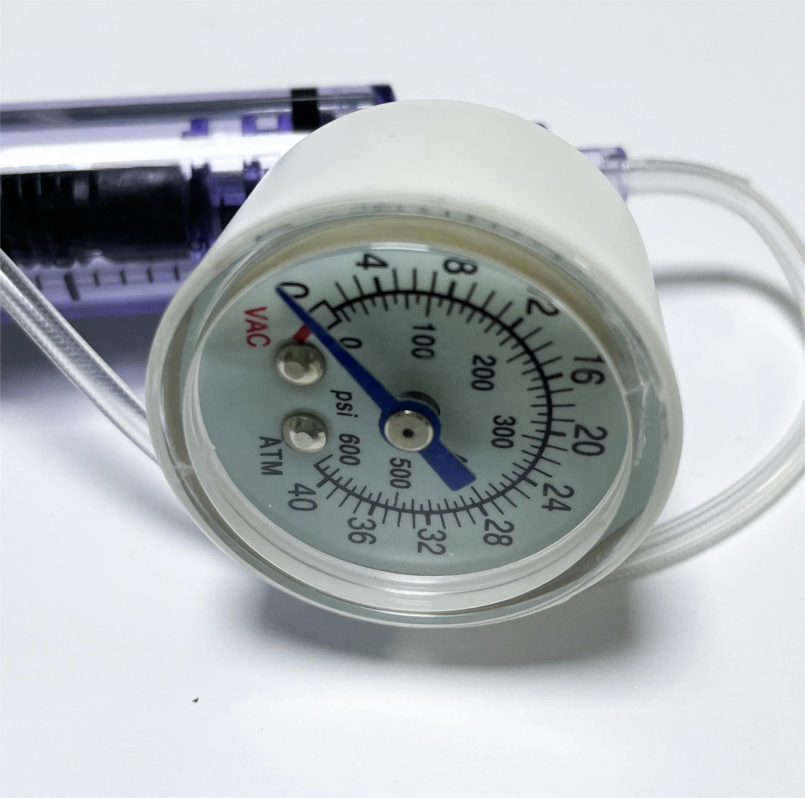 Tianck Medical factory ce iso disposable cardiology consumables 40 ATM balloon inflation device