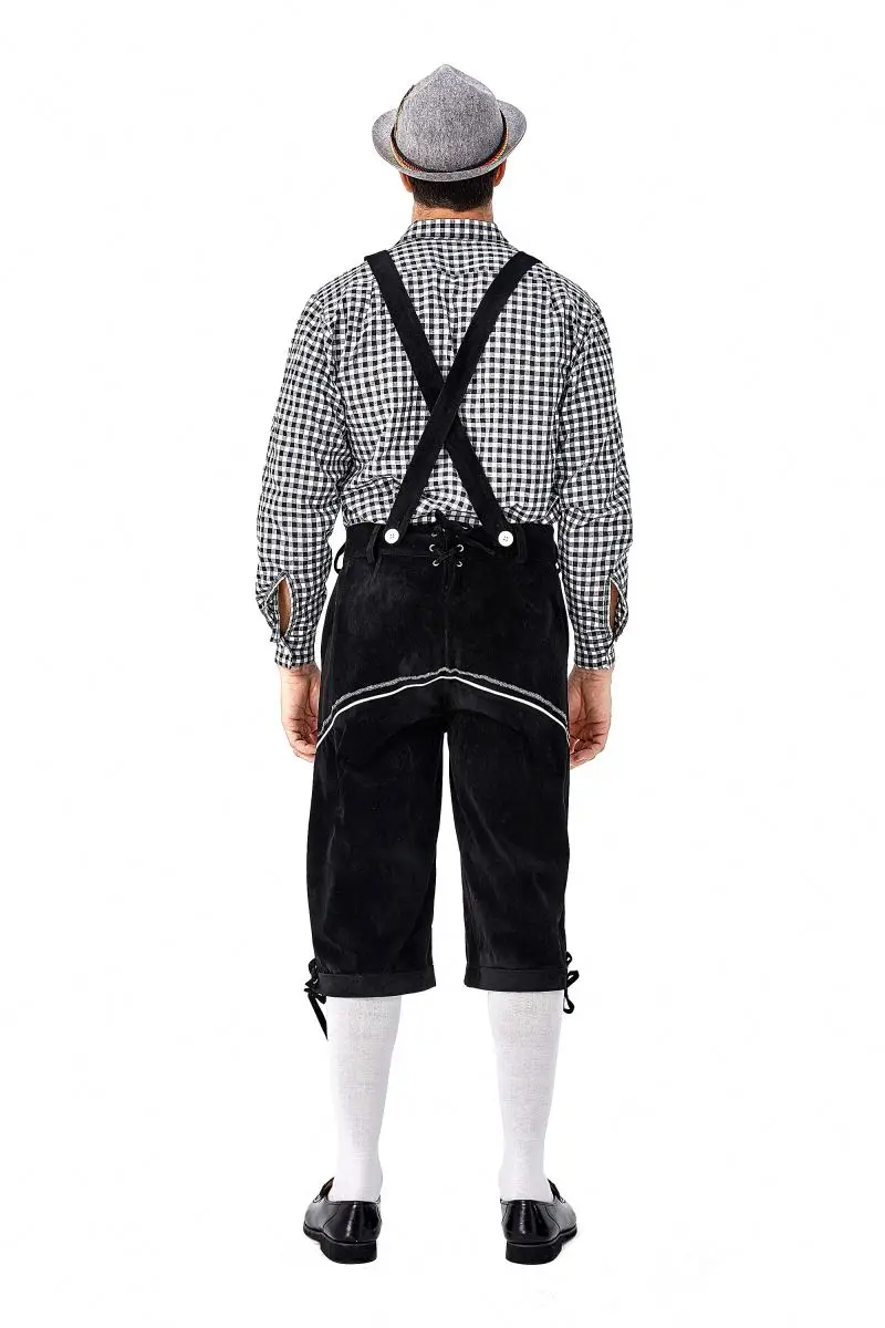 Мужской костюм Lderhosen Oktoberfest Octoberfest баварское немецкое пиво с Баварской шляпой вечеринка