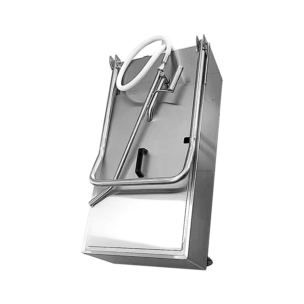 ITOP 48L 201 Stainless Steel Oil Filtration System Cooking Fryer Oil Filter Machine for Restaurants