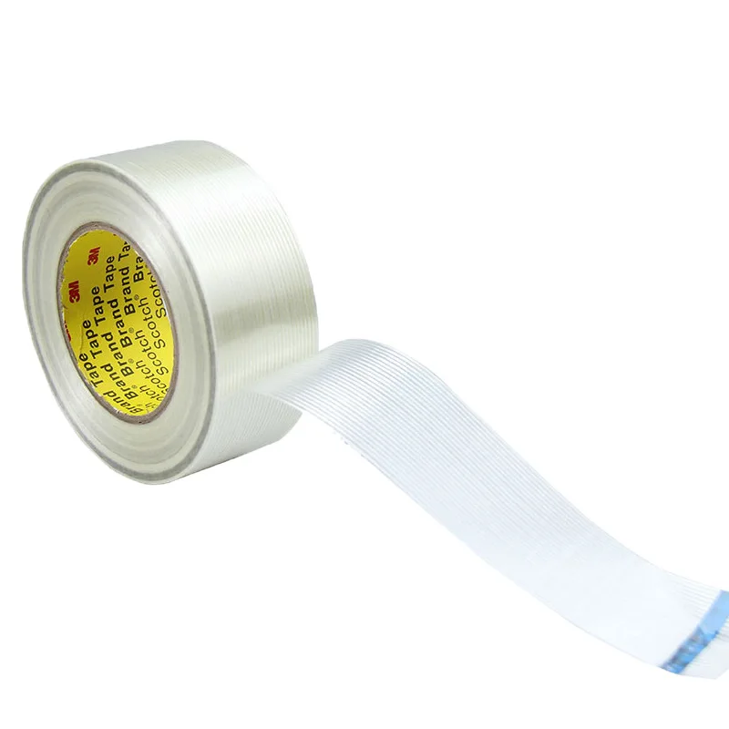 Low Price Guaranteed Quality Self Adhesive Reinforced Single-Sided Glass Fiber Filament Packing Tape