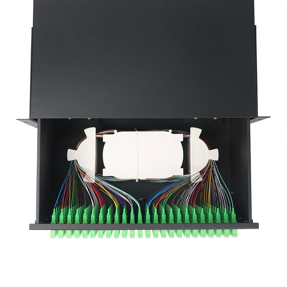 FCST03119 Wall Mounted 144 Ports Optical Fiber Distribution Frame ODF For With Splice Tray And SC LC FC Splitter Adaptor