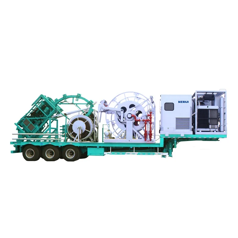 KTLG-270 High quality oil field trailer-mounted engine coiled tubing unit