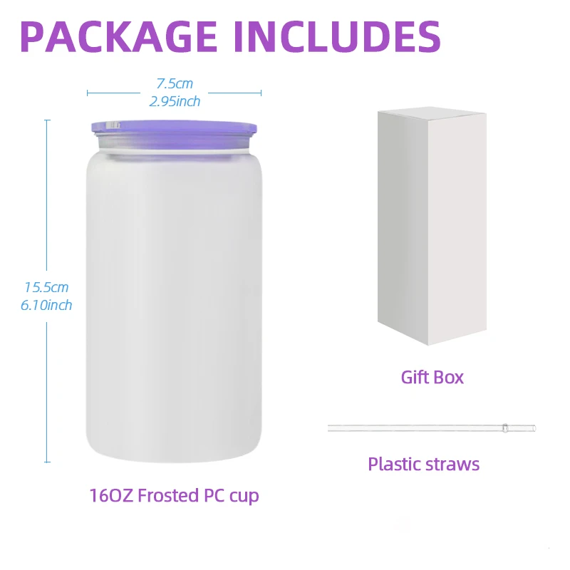2025 Sells 16oz Acrylic Beer Mugs Reusable Eco-Friendly Jelly Colored Plastic Mason Cup Soda Cups With Straws for Vinyl