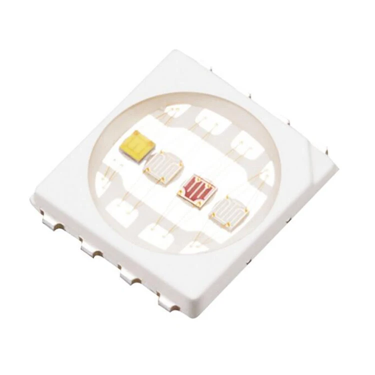 
Epistar откалывают PLCC-8 полного цвета: красный, зеленый, синий белый 4 Вт лампа высокой мощности EMC 5050 RGBW 4W SMD 5050 светодиодный чип 
