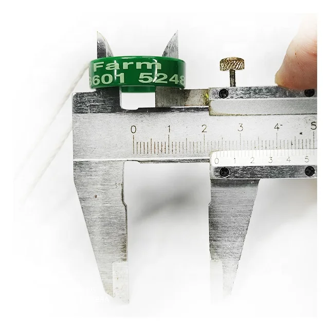 closed Plastic 10 nice colors with custom information  3mm 4mm 4.5mm 5mm small bands