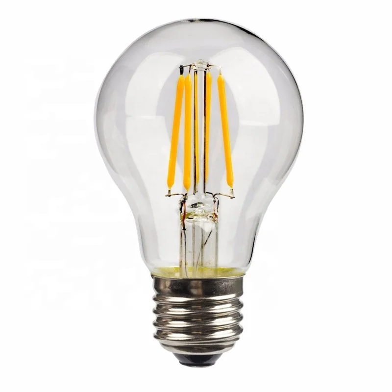 Горячая Распродажа затемнения Edison Bulb120V 230V E26 E27 B22 Светодиодная лампа A19 A60 светодиодная (LED) накалиания