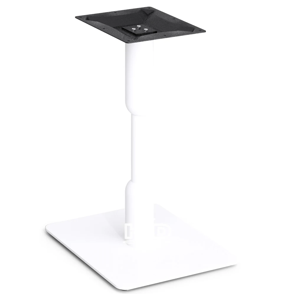 Good quality furniture cast iron heavy load brass spider base orbit glass lucite chair dining table legs for granite