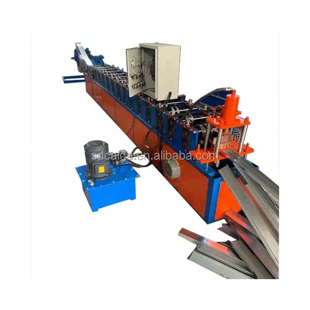 High speed drywall profile machine metal frame C purline light steel keel omega profile roof roll forming machine manufacturer