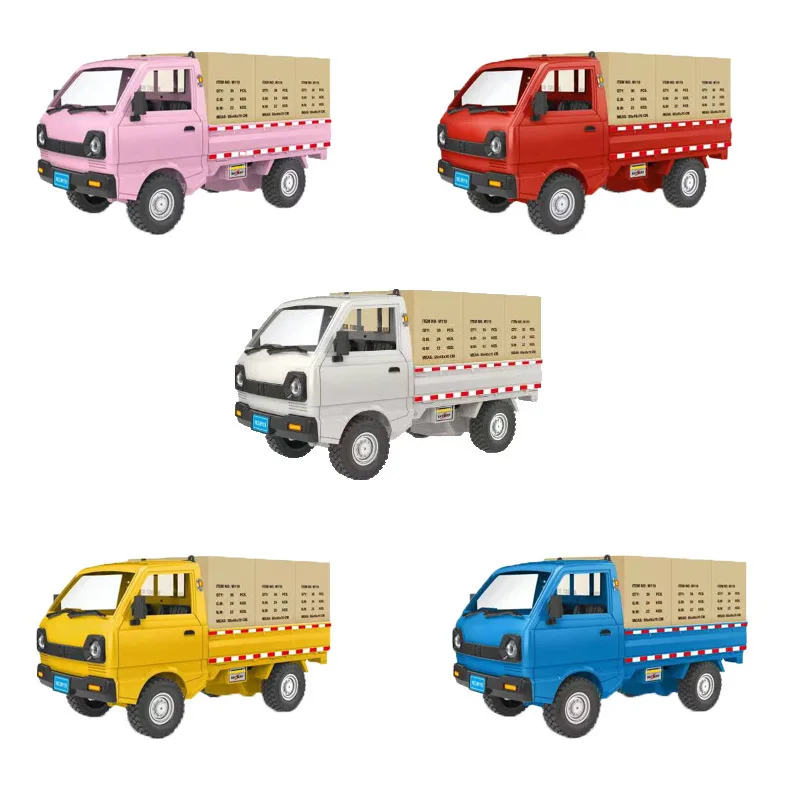 Rc Truck Toy Car With Light Diecast Model Removable Transport Container Vehicle Remote Control Car