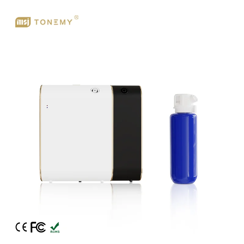 New Hot Sale Smart Automatic Spray Wireless Aroma Diffuser essential oil with golden frame scent machine