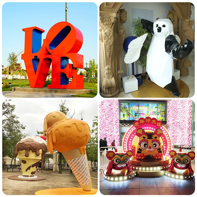 Resin Craft Polyresin Foam Sculpture Movie Character Spiderman Sculpture Fiberglass