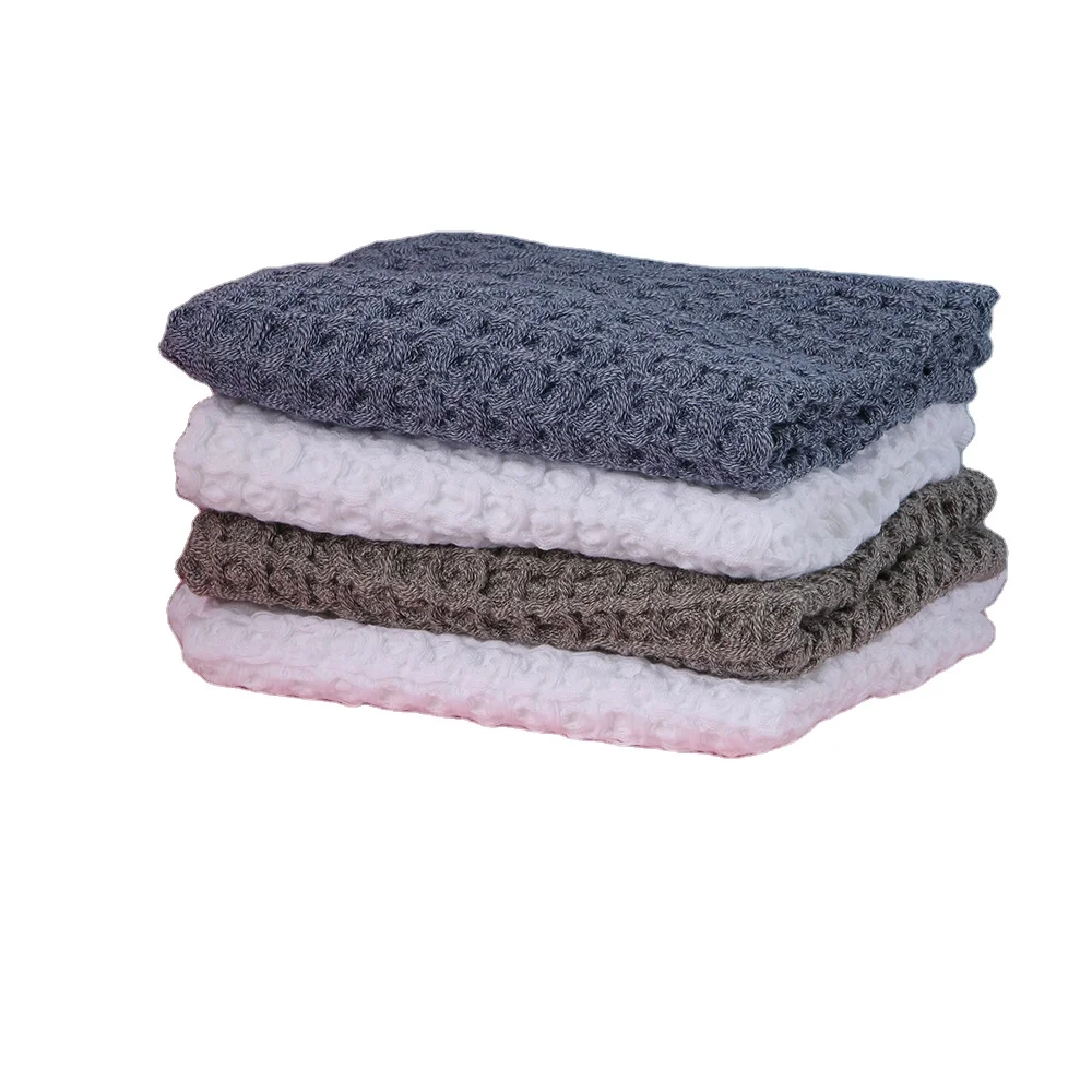 2021 New Antimicrobial Woven 100 Cotton Soft Face Towels Bath Towel Microfiber Fast Drying Hotel Cleaning Towel Set for Hotel