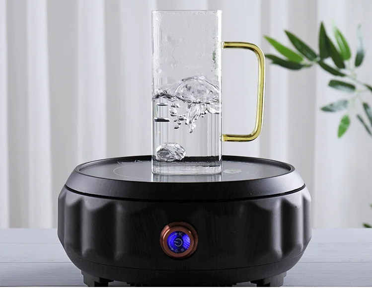 hot high borosilicate glass cup with colourful handle for milk juice water beer