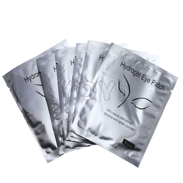 Luxury quality Lint Free Hydro Eye Gel Patch For Eyelash Extension OEM Eye Patch Eyelashes Extension Patch Pads Original Eyelash Factory