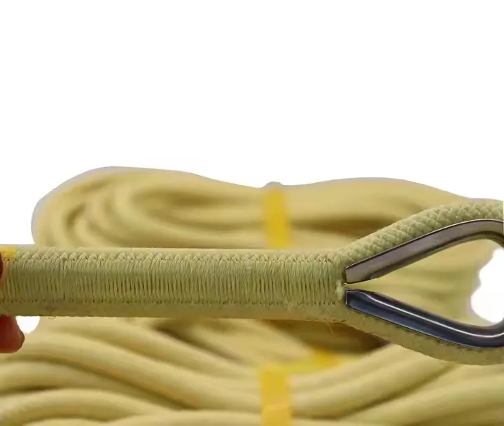 fireproof kevlar aramid flat wick aramid rope braided wick aramid twisted cor