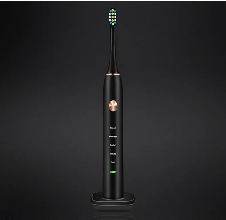 Hot Sell Travel Portable Waterproof IPX7 Electric Toothbrush Rechargeable Sonic Electric Automatic Toothbrush