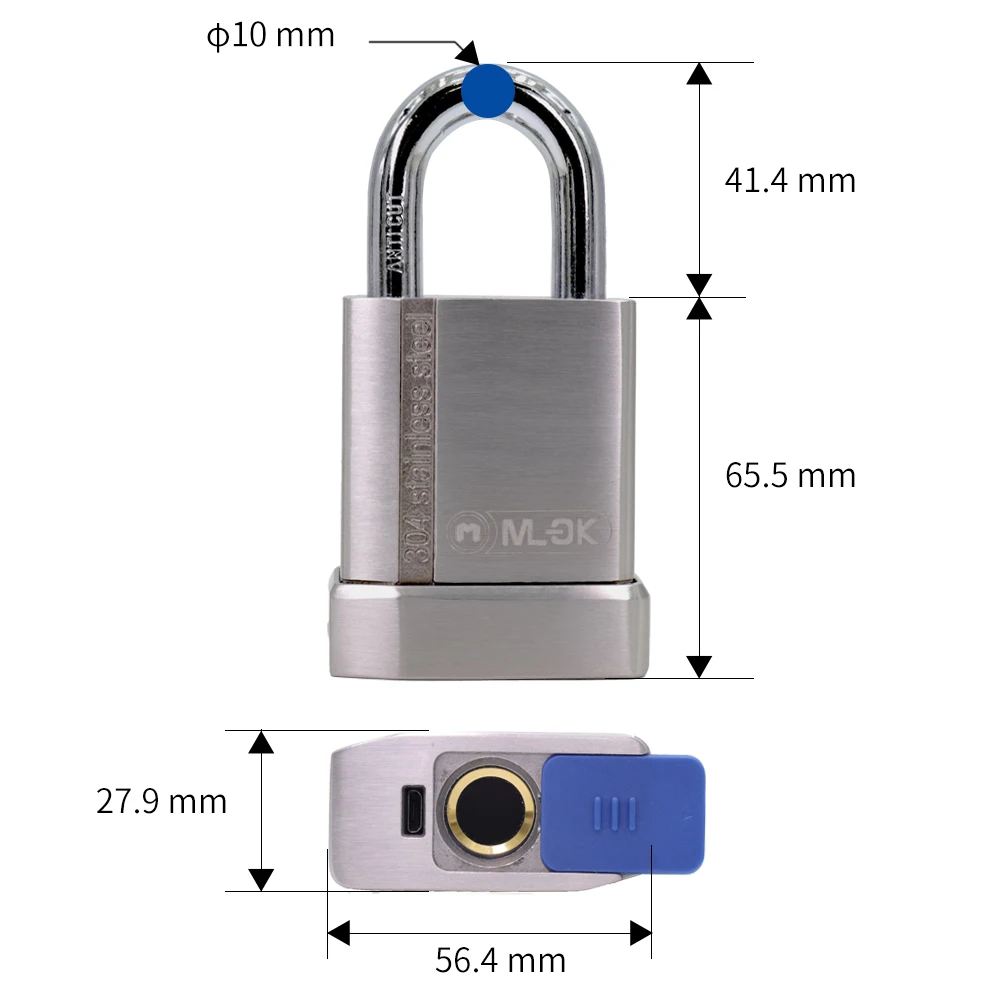 MOK safety lock waterproof plastic cover safety lockout aluminum padlocks seal keyed alike master key