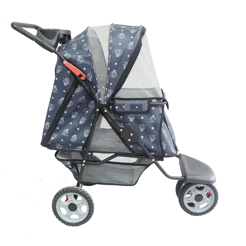 
Large pet stroller three wheels high quality pet stroller for small animals 