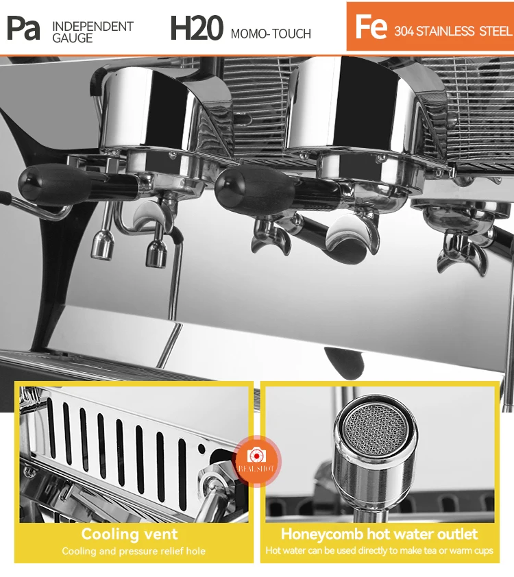 Big China Professional Industrial Espresso Machine With Price Coffee Machines