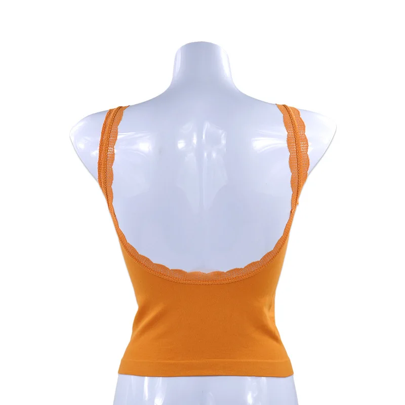 
Cheap Camisole Bra Lace Backless Padded Camisoles For Women 