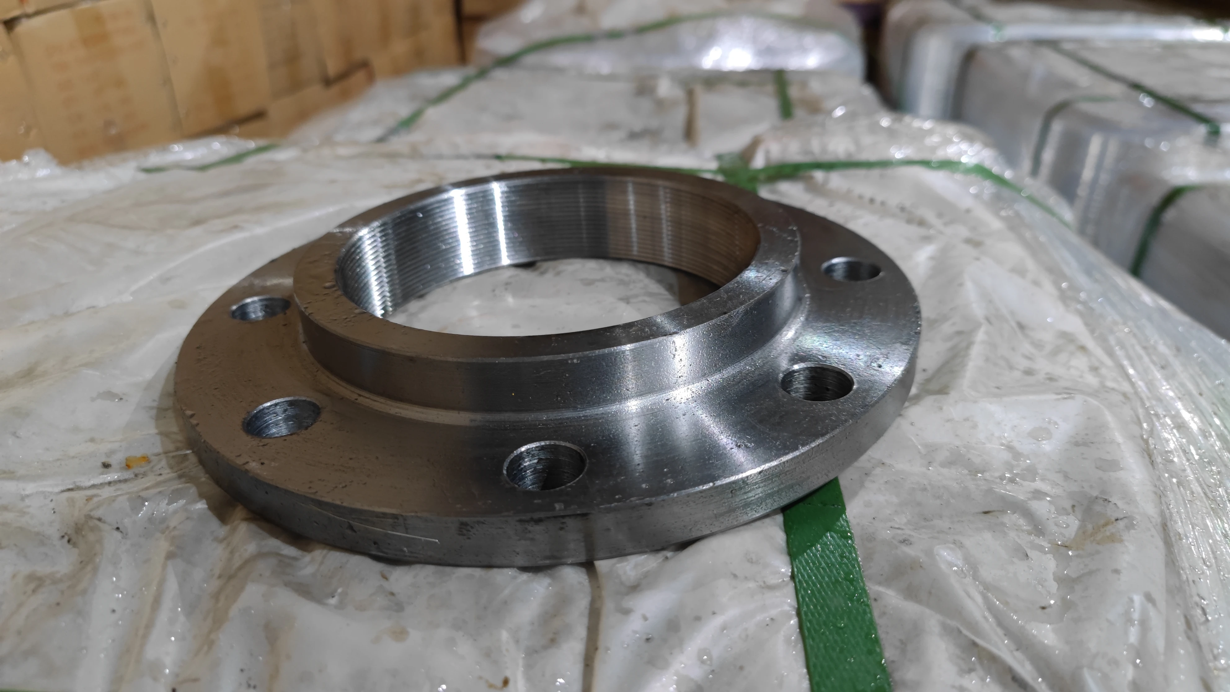 BS4504 PN16 DN15-DN600 Углеродистая Сталь Резьбовой с шелковым фланец глухая