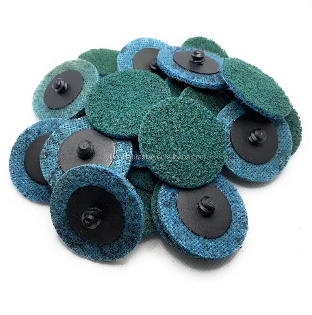 2' 3' non-woven quick change disc coarse medium fine grain for grinding