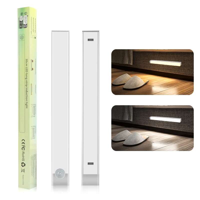 50cm Magnetic Bed Cabinet Toilet Motion Sensor Led Night Light Wireless Sensor Light Motion Sensor Led Bulb For Stairway