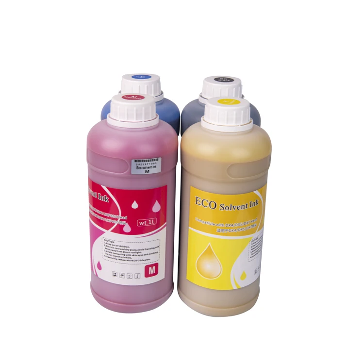 High quality  universal Eco solvent ink for Epson all DX4 DX5 DX7 printhead