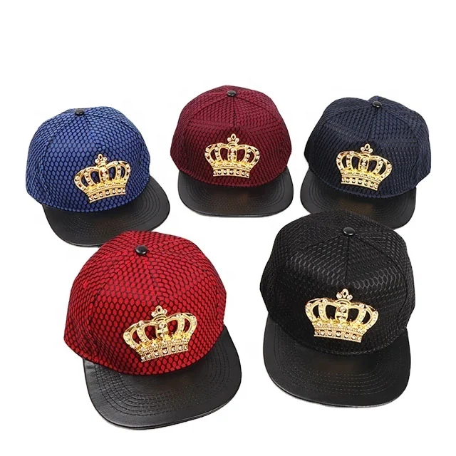 Wholesale Acrylic Fabric Crown Baseball Cap Solid Color Breathable 6 Panel Outdoor Trucker Hat