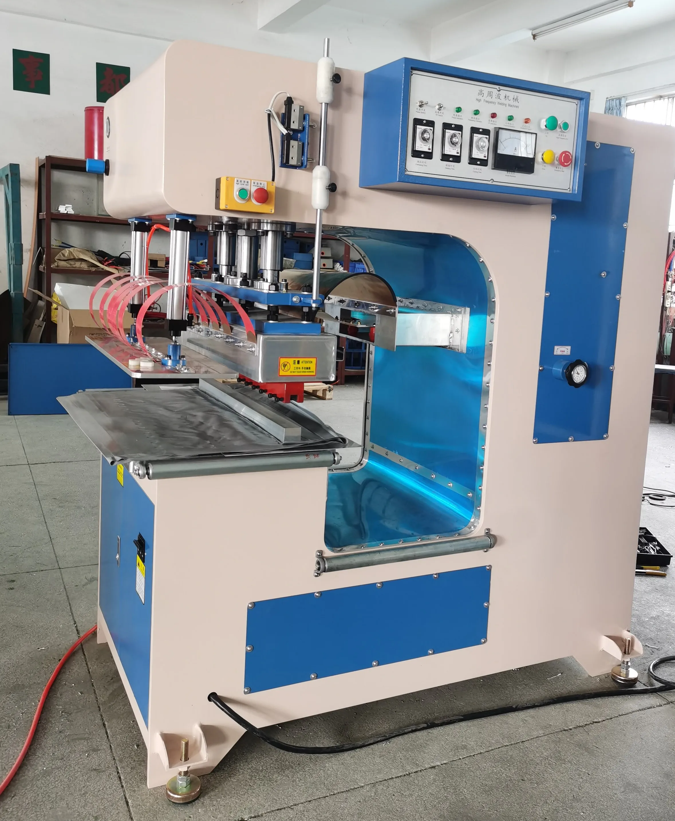 Automatic PVC Tent High Frequency Welding Machine for PVC Fabric Tarpaulin Gas Container Welder