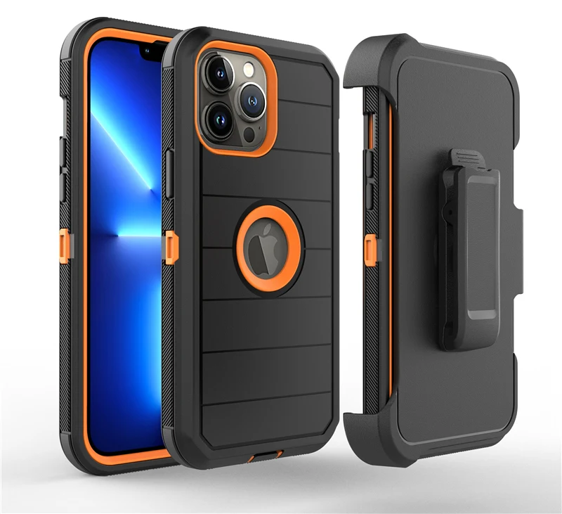 Holster Clip Defender Pro Phone Cases PC TPU Otter Designer Rugged Bumper Mobile Back Cover for Motorola G Stylus 2021 4G 5G