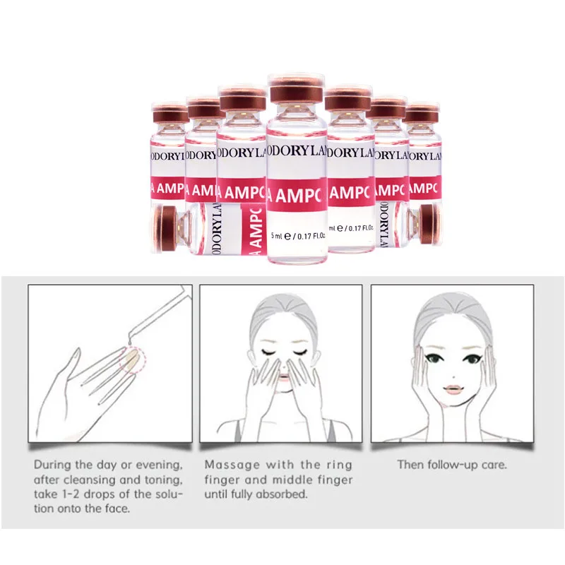 Высококачественный Гиалуроновый увлажняющий гель Meso Ampoule набор для защиты от морщин и гиалуроновой кислоты