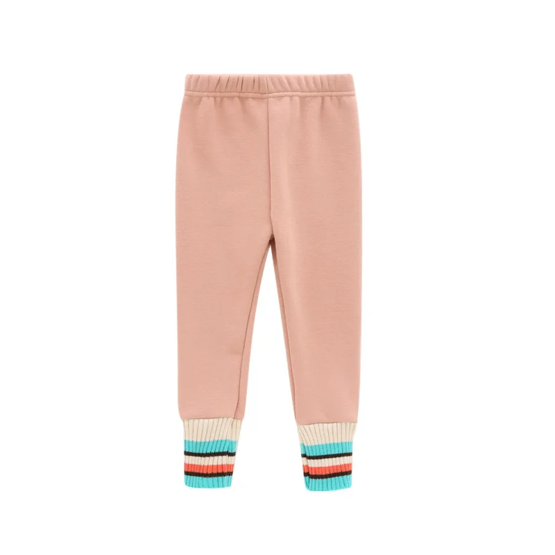 
Baby Kids Flower Bowknot Child Legging Trousers Thick Girls Pants 