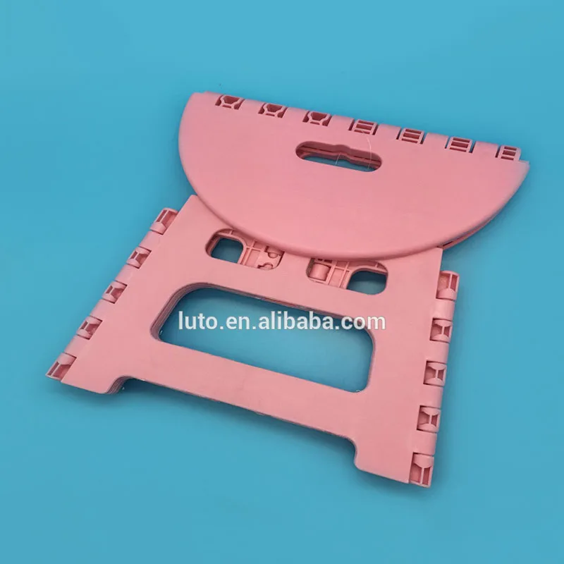 Пластиковый круглый мини портативный складной стул для детей