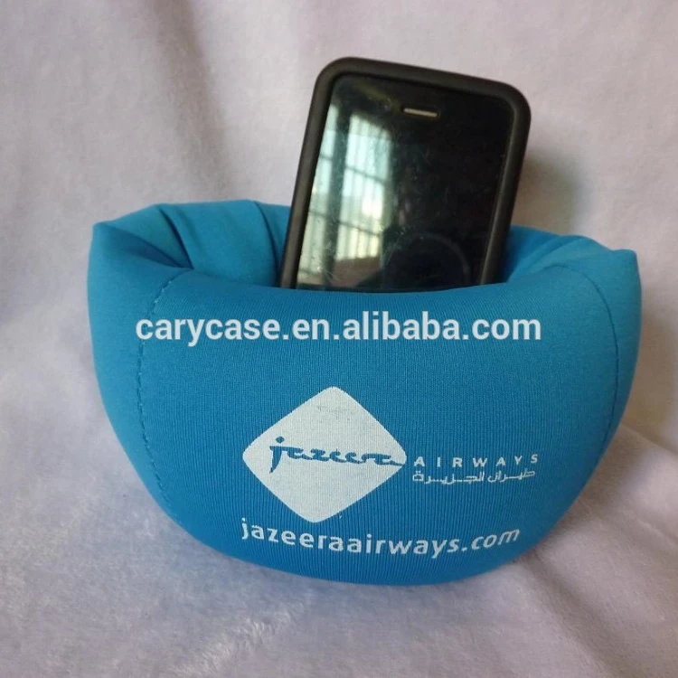 New material DOUBLE sewing stitch bag, bean bag cell phone holder